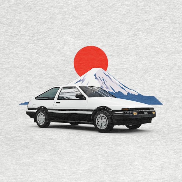 Sprinter Fuji JDM Japan Print by Auto-Prints